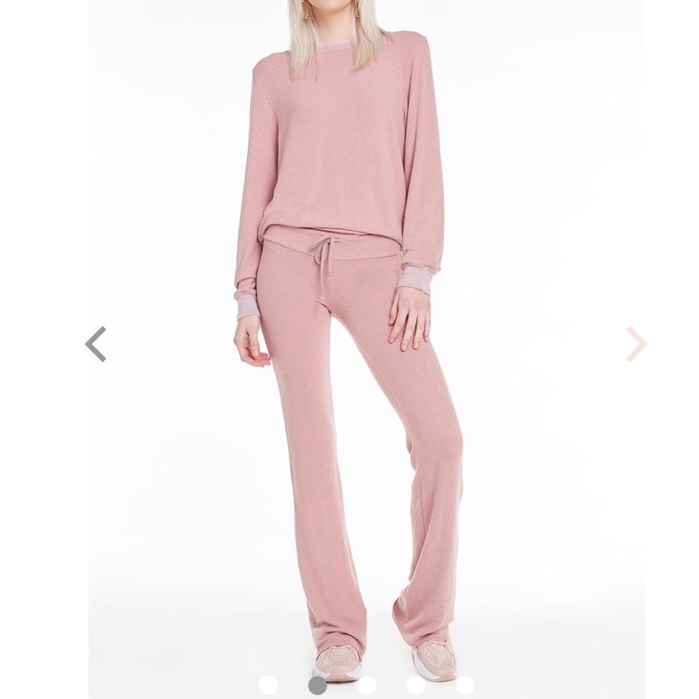 NWT Wildfox Baggy Beach Jumper in Pink Crush - Picture 2 of 6